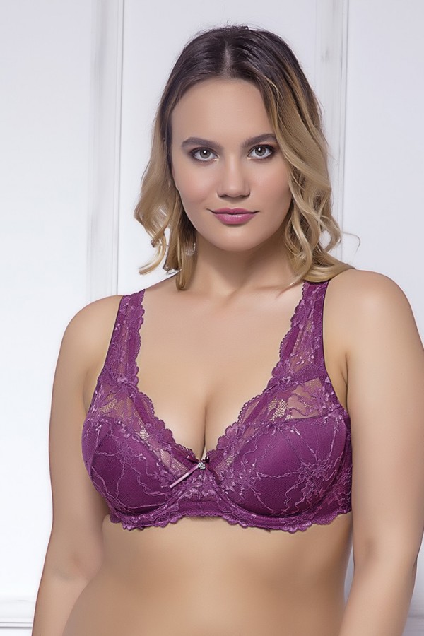 MOONLİGHT 2146 SİYAH-BORDO SÜTYEN